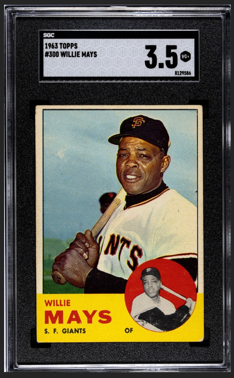 Willie Mays 1963 Topps SGC 3.5