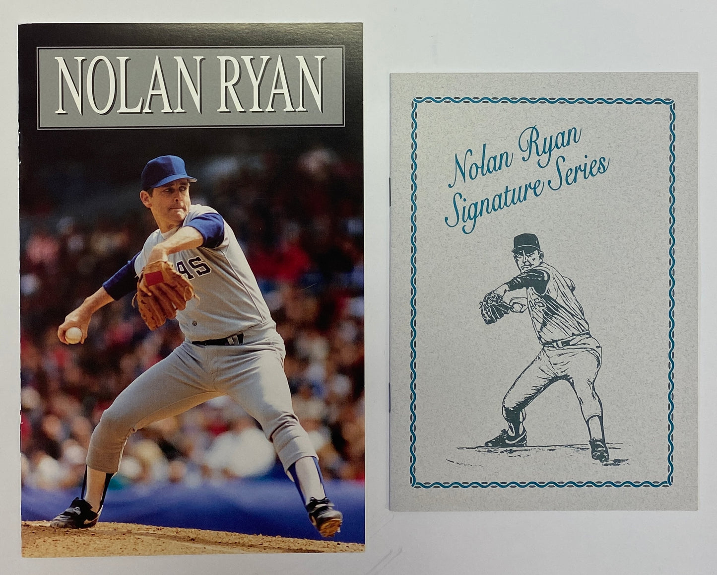 Nolan Ryan Signature Series Signed Porcelain Cards