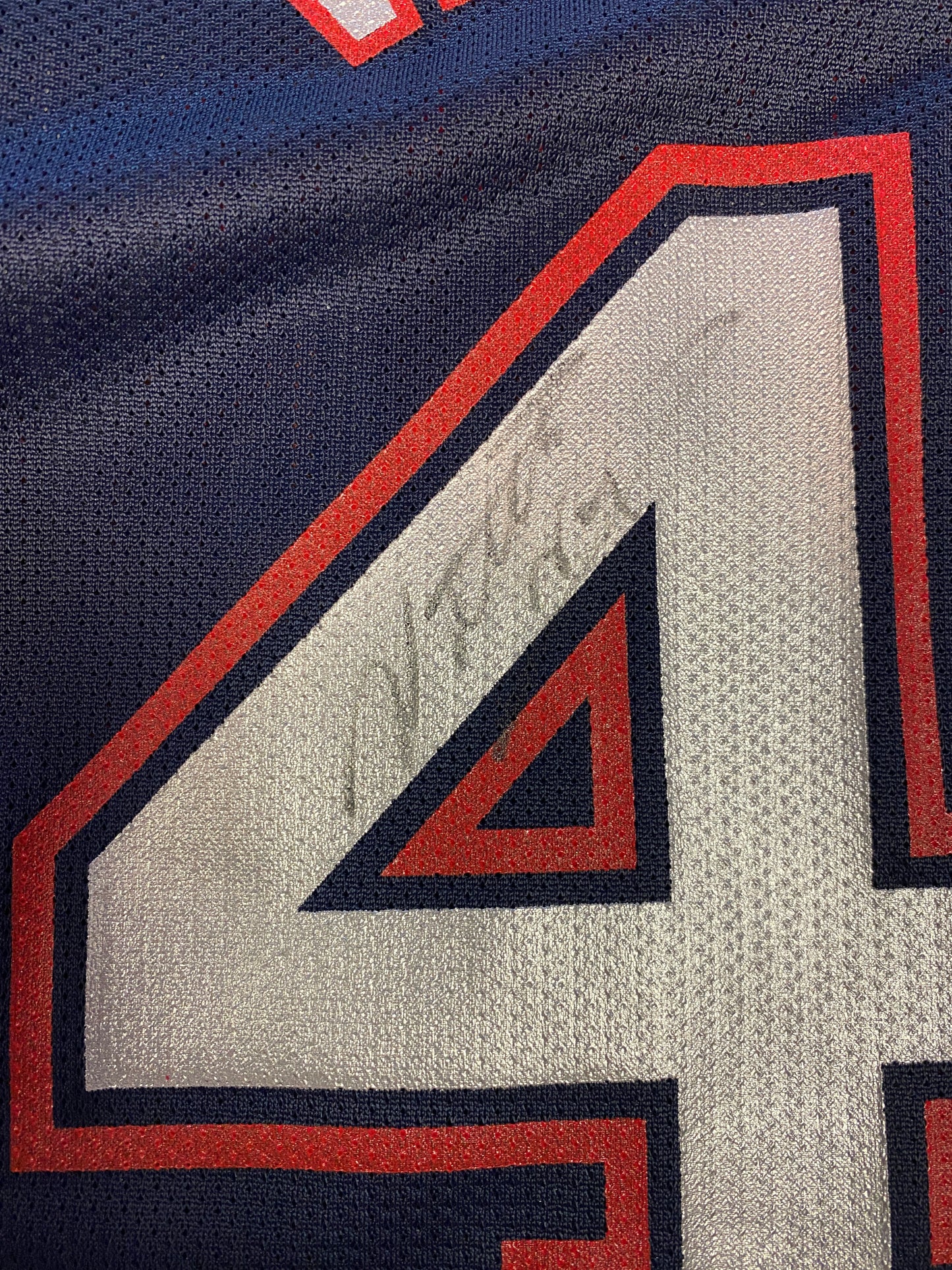 Keith Van Horn Signed Jersey