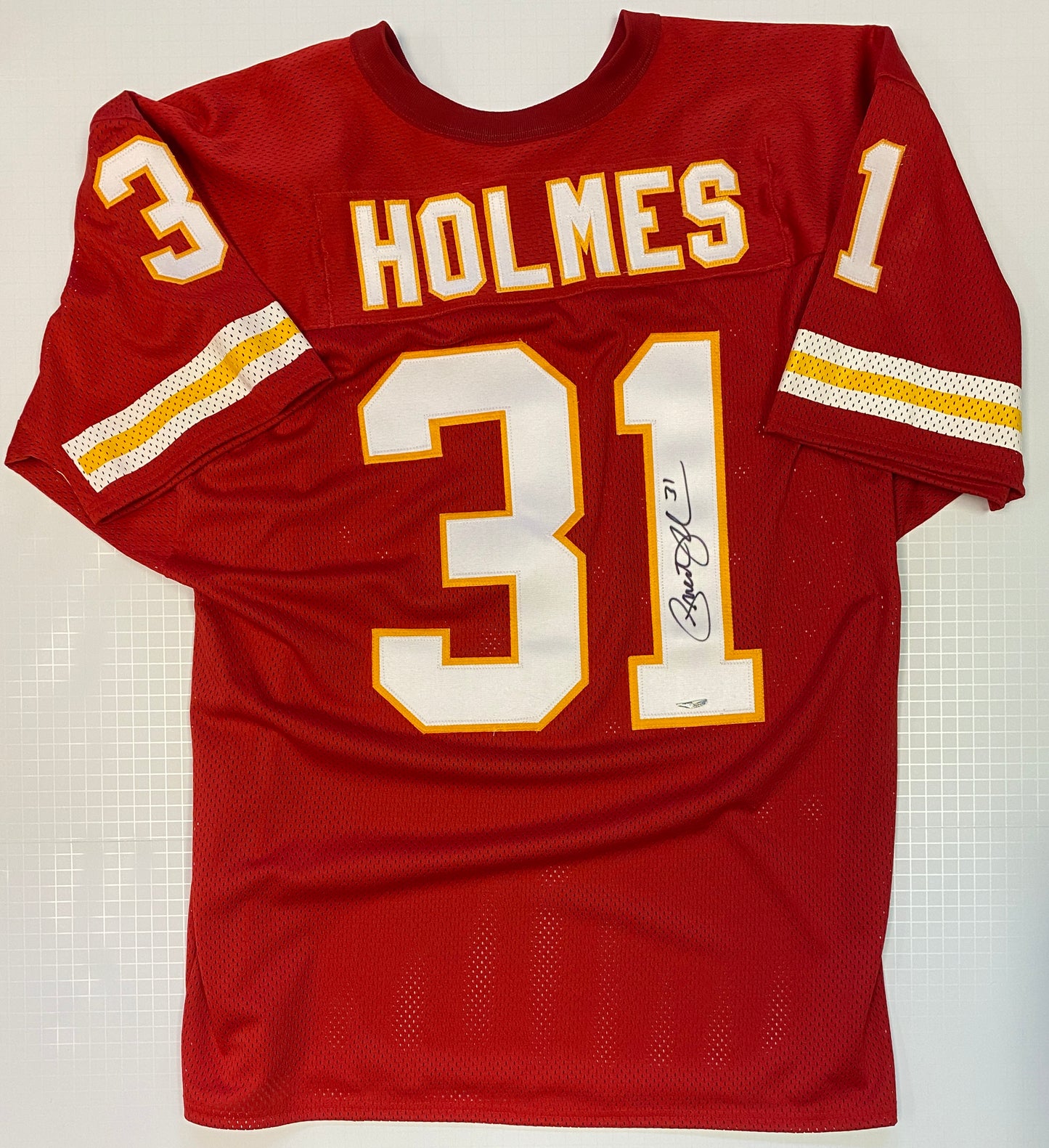 Priest Holmes Signed Chiefs Jersey