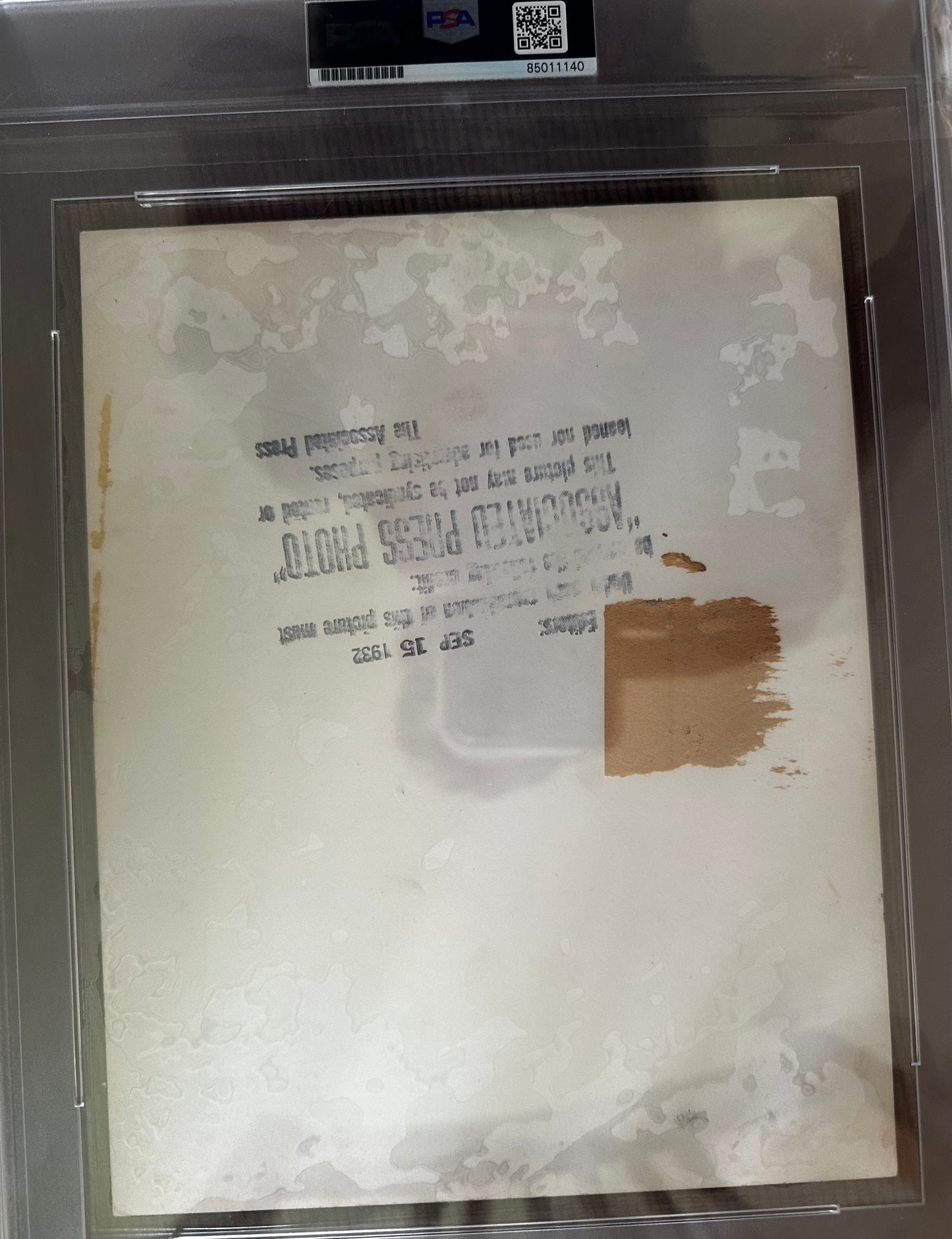 Type 1 Photo Sharp Beautiful Babe Ruth Playing Years in uniform with bat that made him an American Icon.