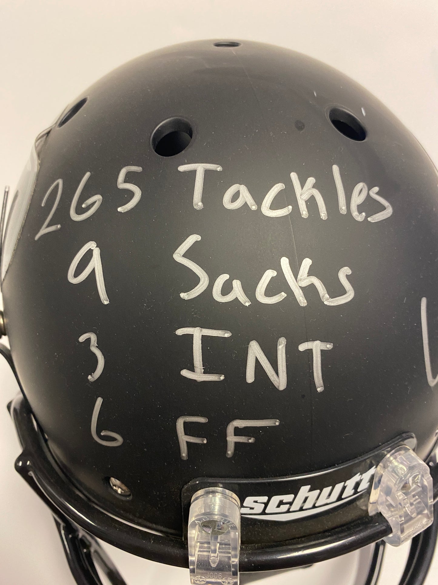 Chidobe Awuzie Signed Helmet