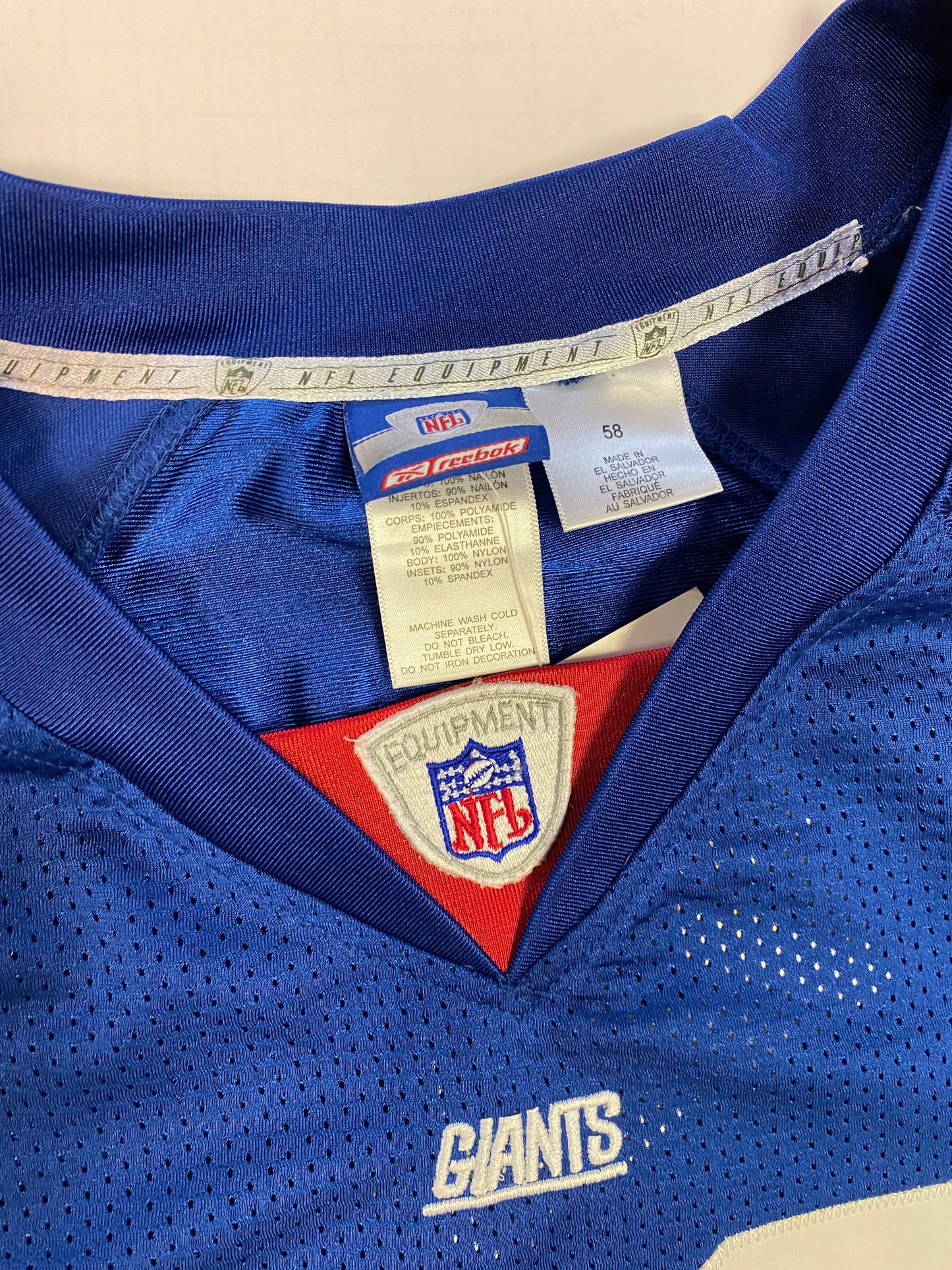 Jeremy Shockey Signed New York Giants Jersey