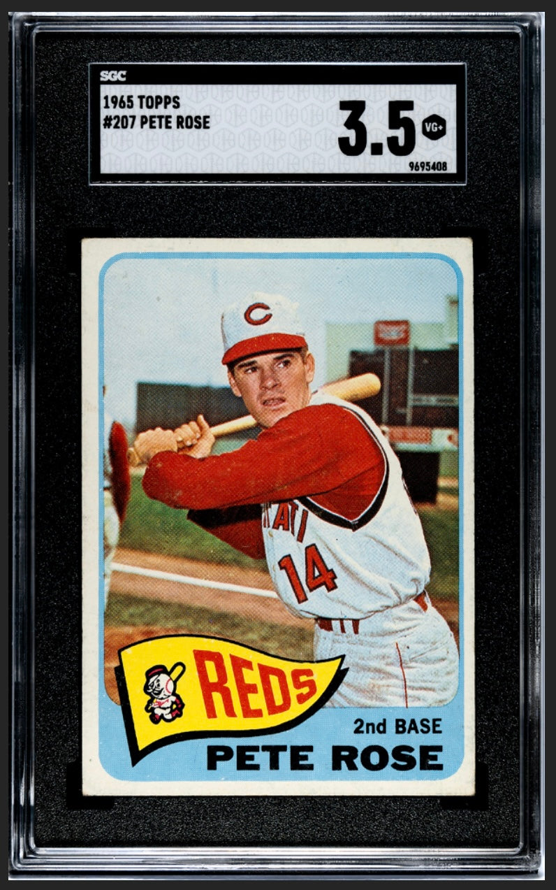 Pete Rose 1965 Topps SGC 3.5