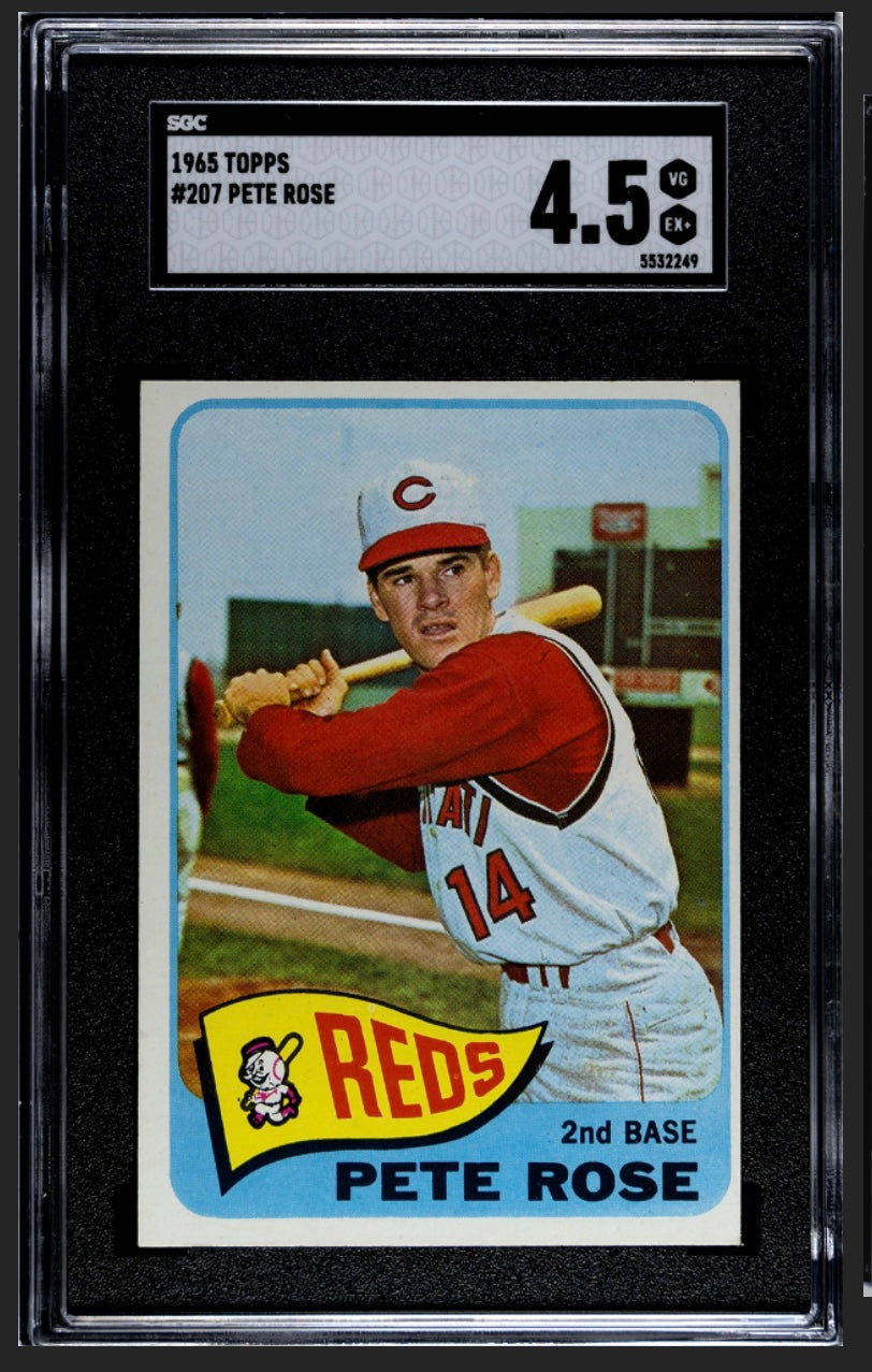 Pete Rose 1965 Topps SGC 4.5