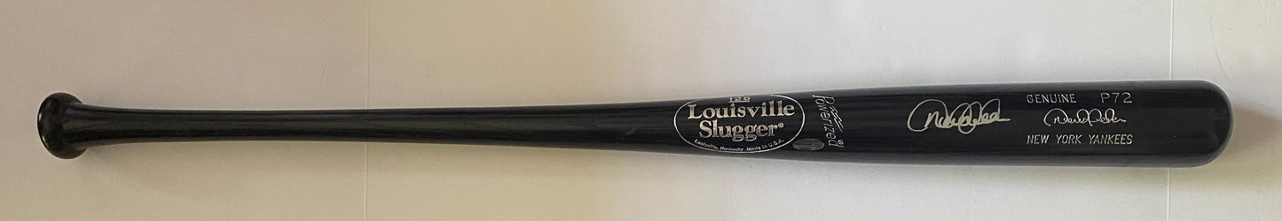 Derek Jeter Signed P72 Game Model Bat