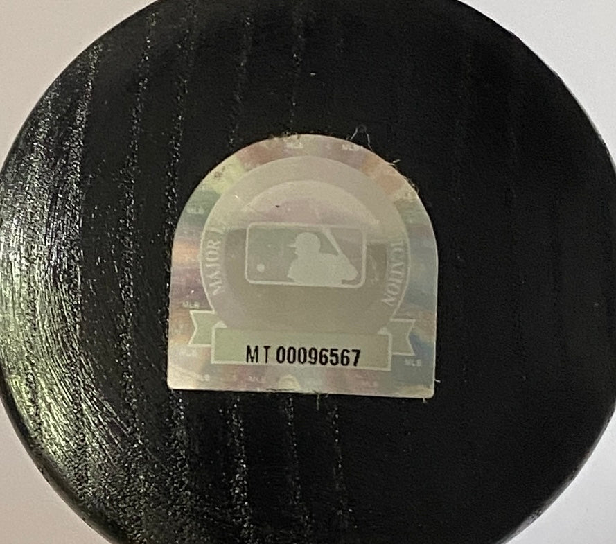 Derek Jeter Signed P72 Game Model Bat