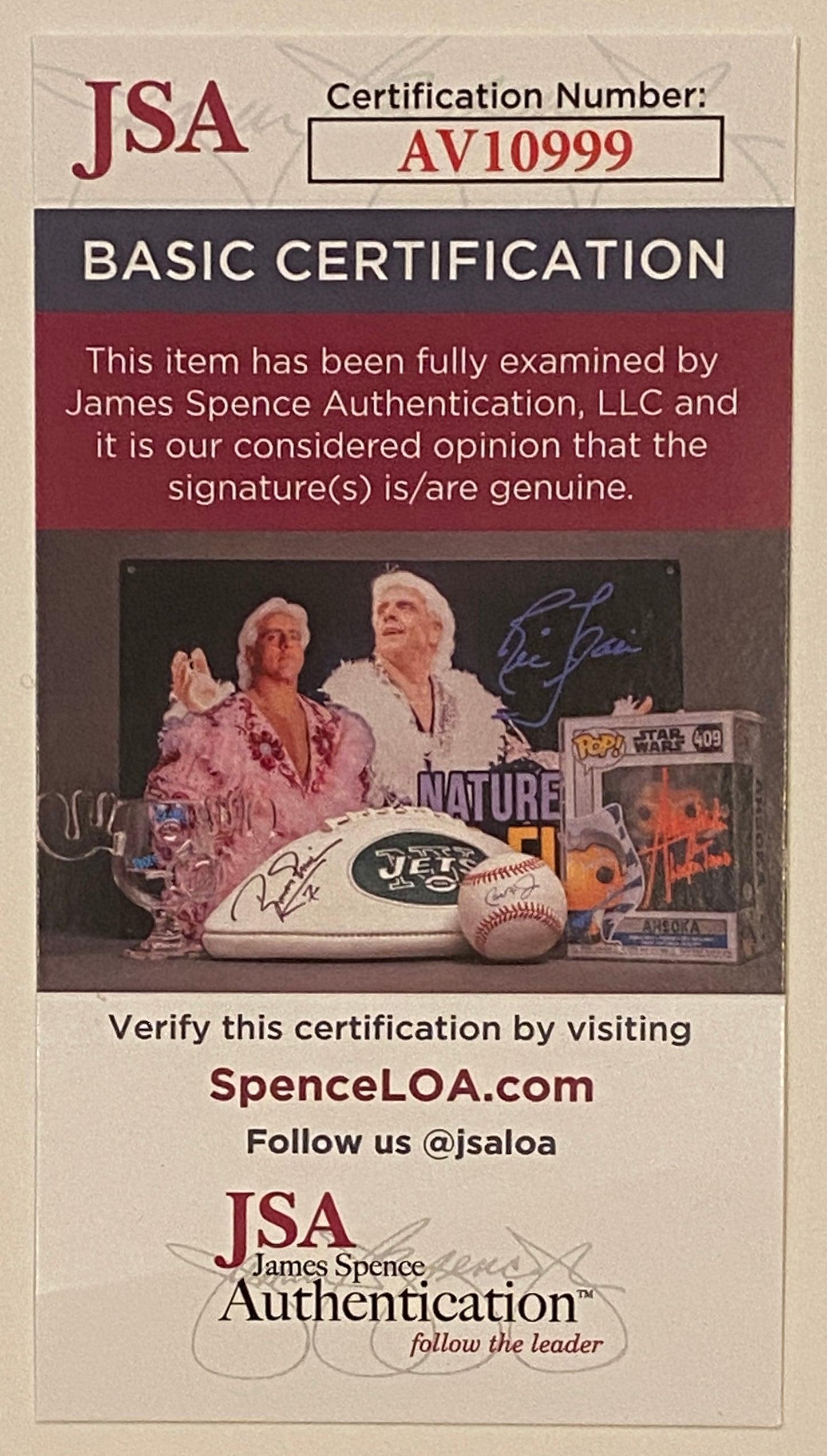 Nolan Ryan Signed Baseball JSA