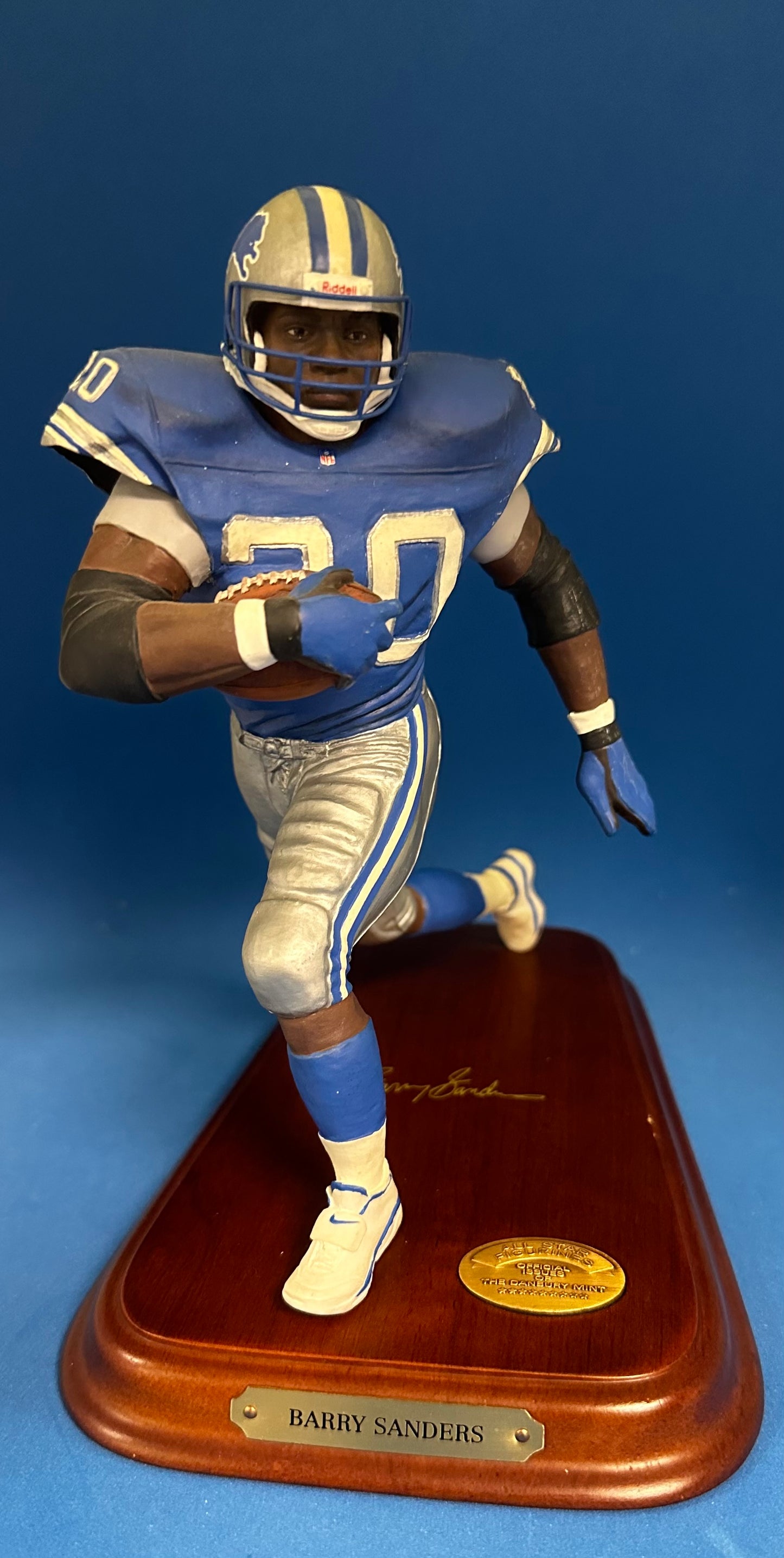 Danbury Mint Barry Sanders No Box