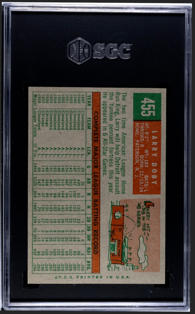 Larry Doby 1959 Topps SGC 7.5