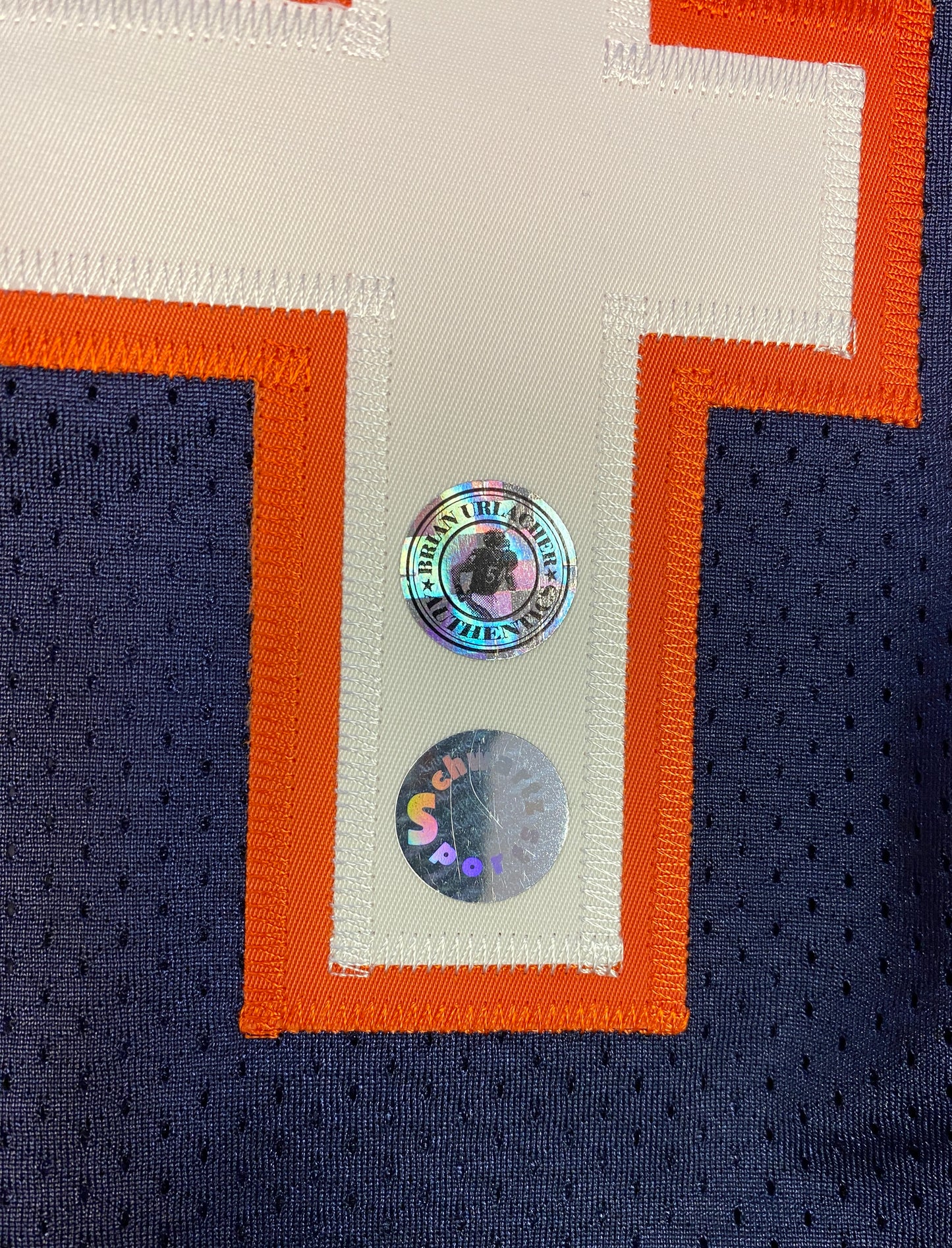 Brian Urlauber Signed Chicago Bears Jersey