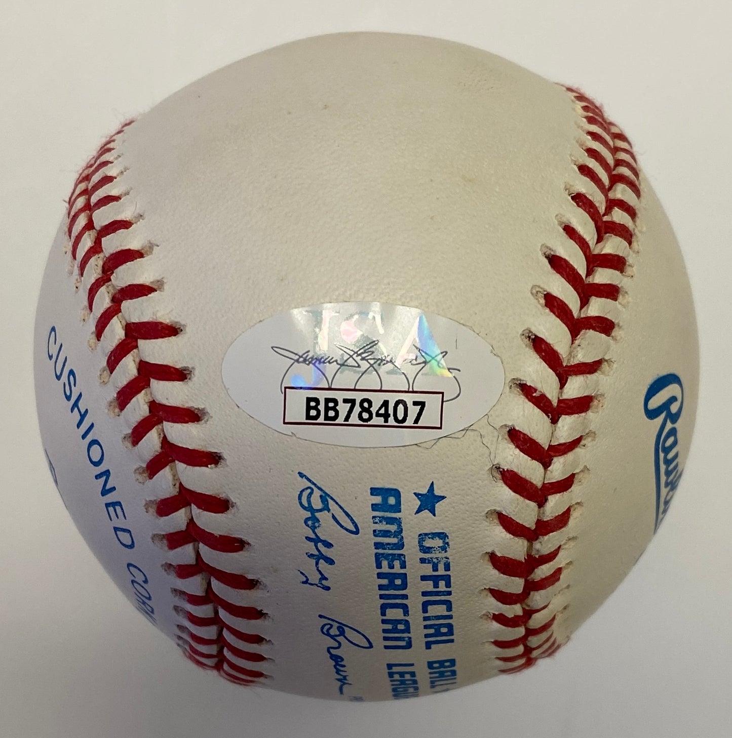 Joe DiMaggio Signed Baseball Authenticated By JSA LOA