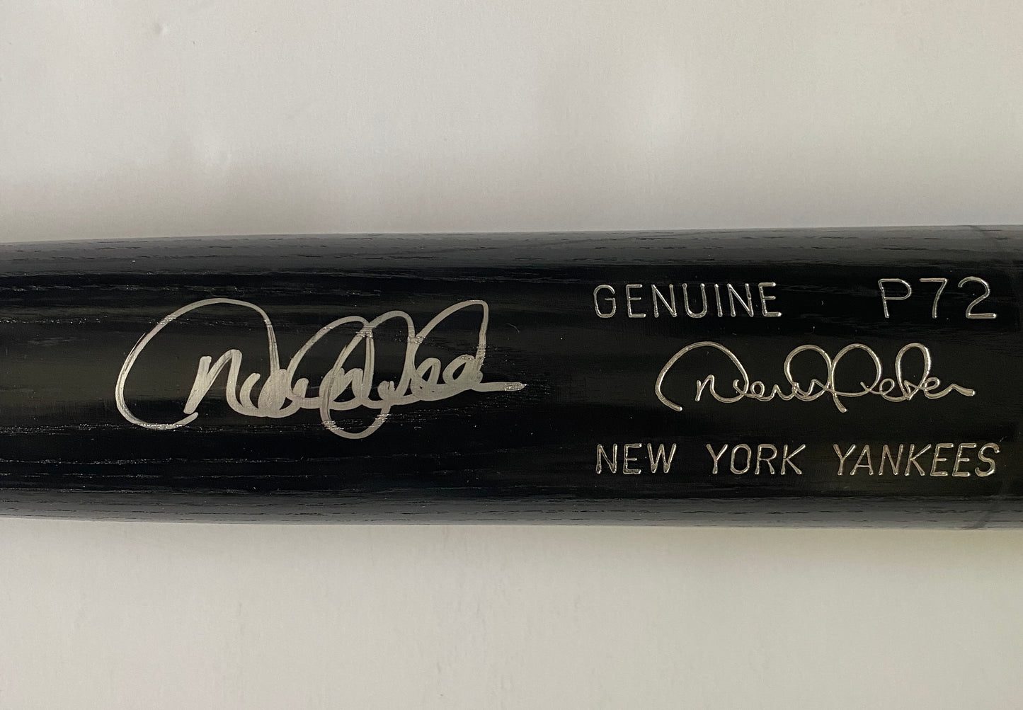 Derek Jeter Signed P72 Game Model Bat