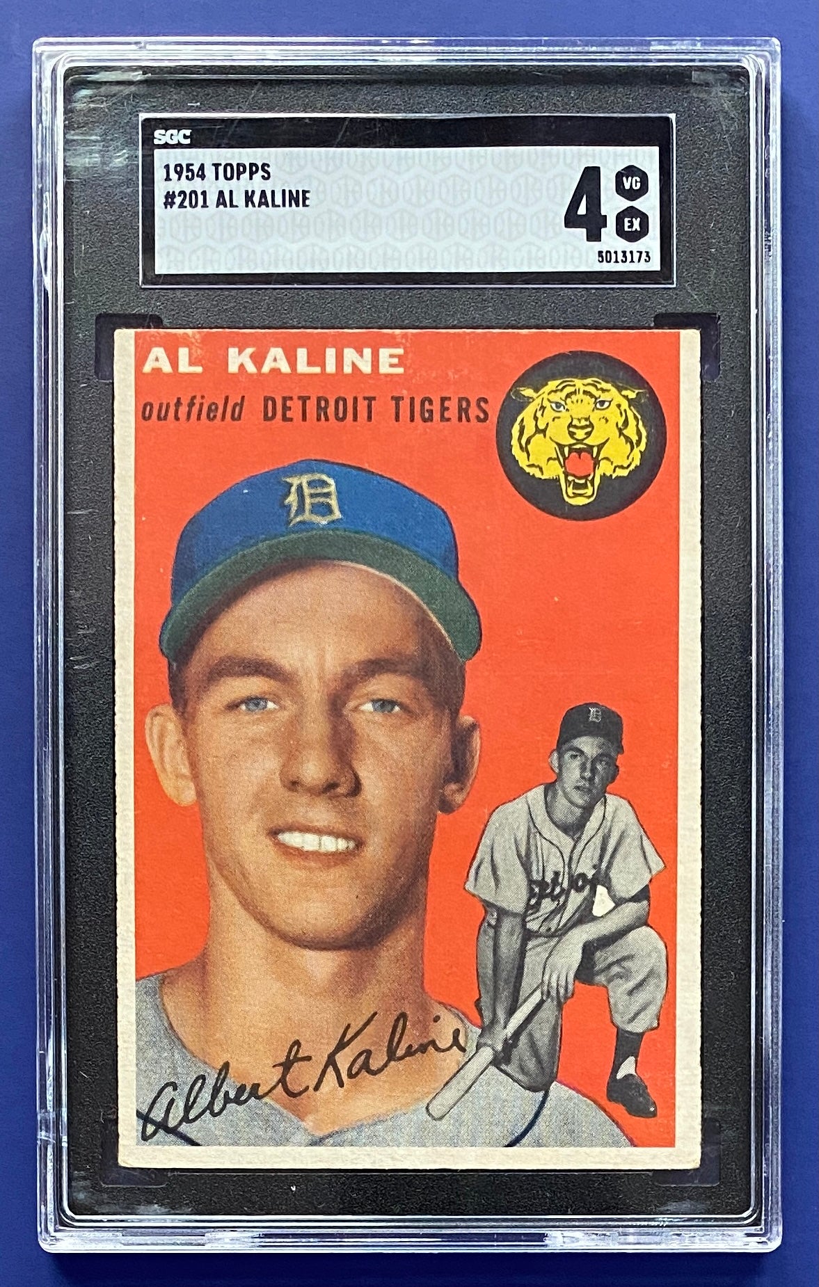 Al Kaline RC 1954 Topps SGC 4