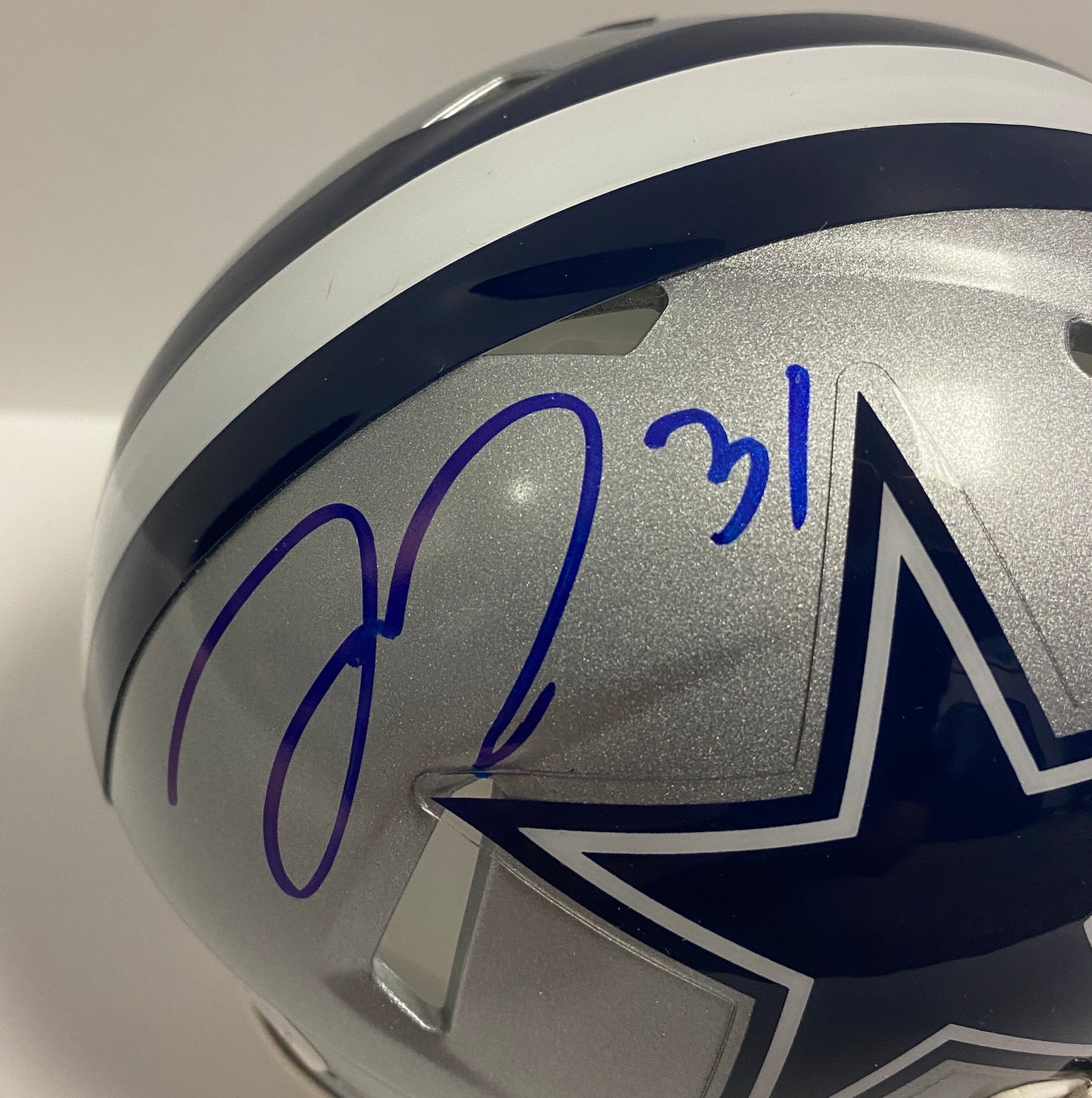 Trevon Diggs Signed Dallas Cowboys Mini Helmet
