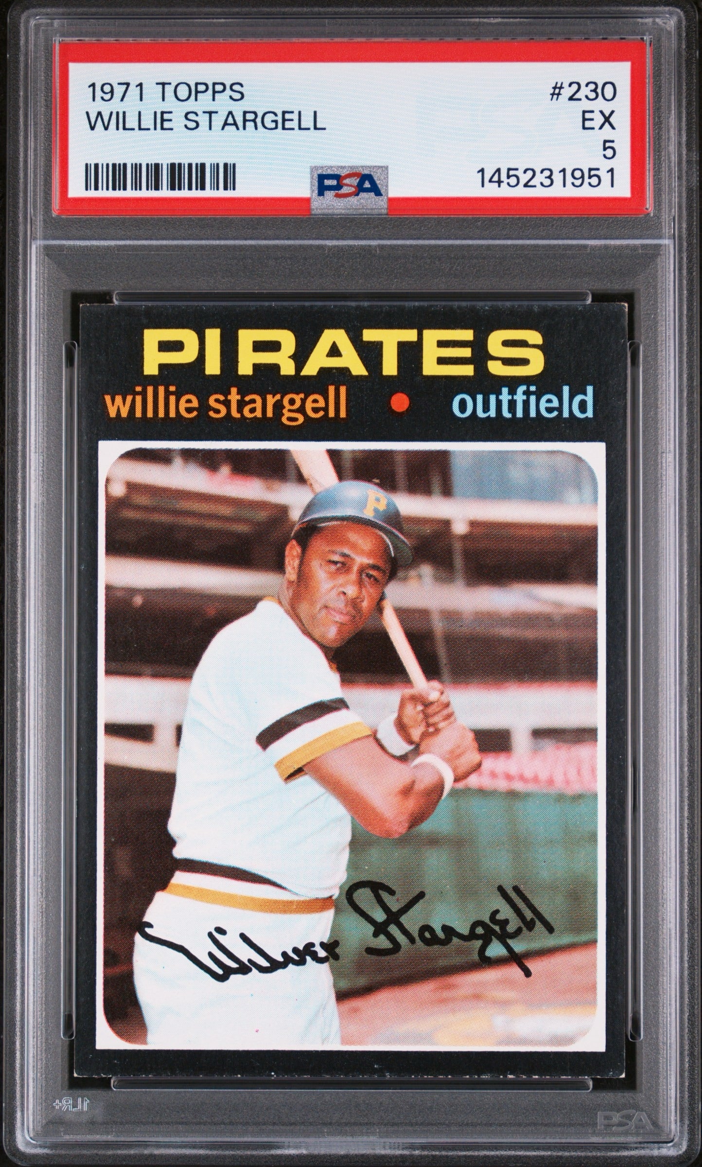 Willie Stargell 1971 Topps PSA 5