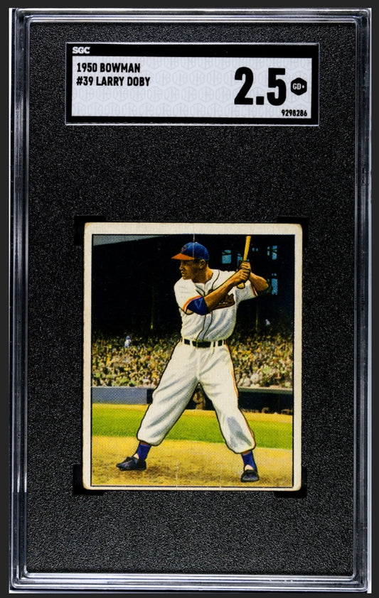 Larry Doby 1950 Bowman SGC 2.5