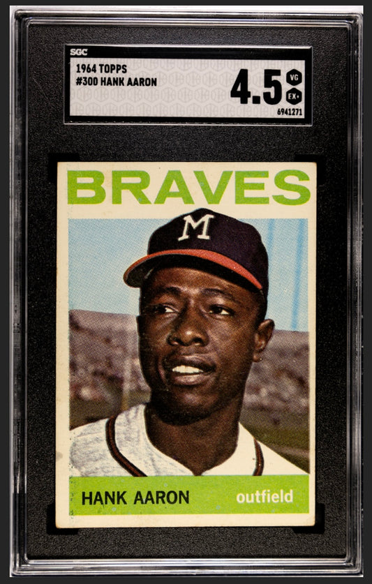 Hank Aaron 1964 Topps SGC 4.5