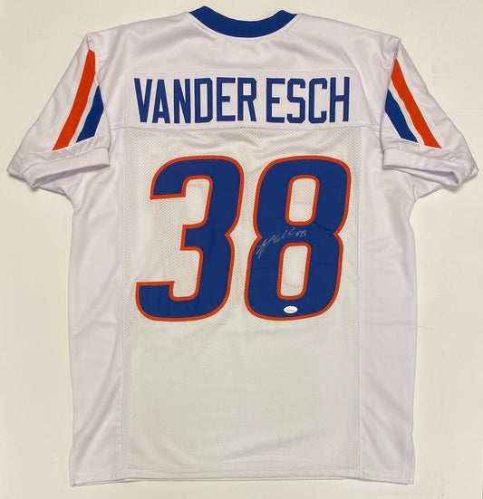 Leighton Vander Esch Signed Boise State Jersey