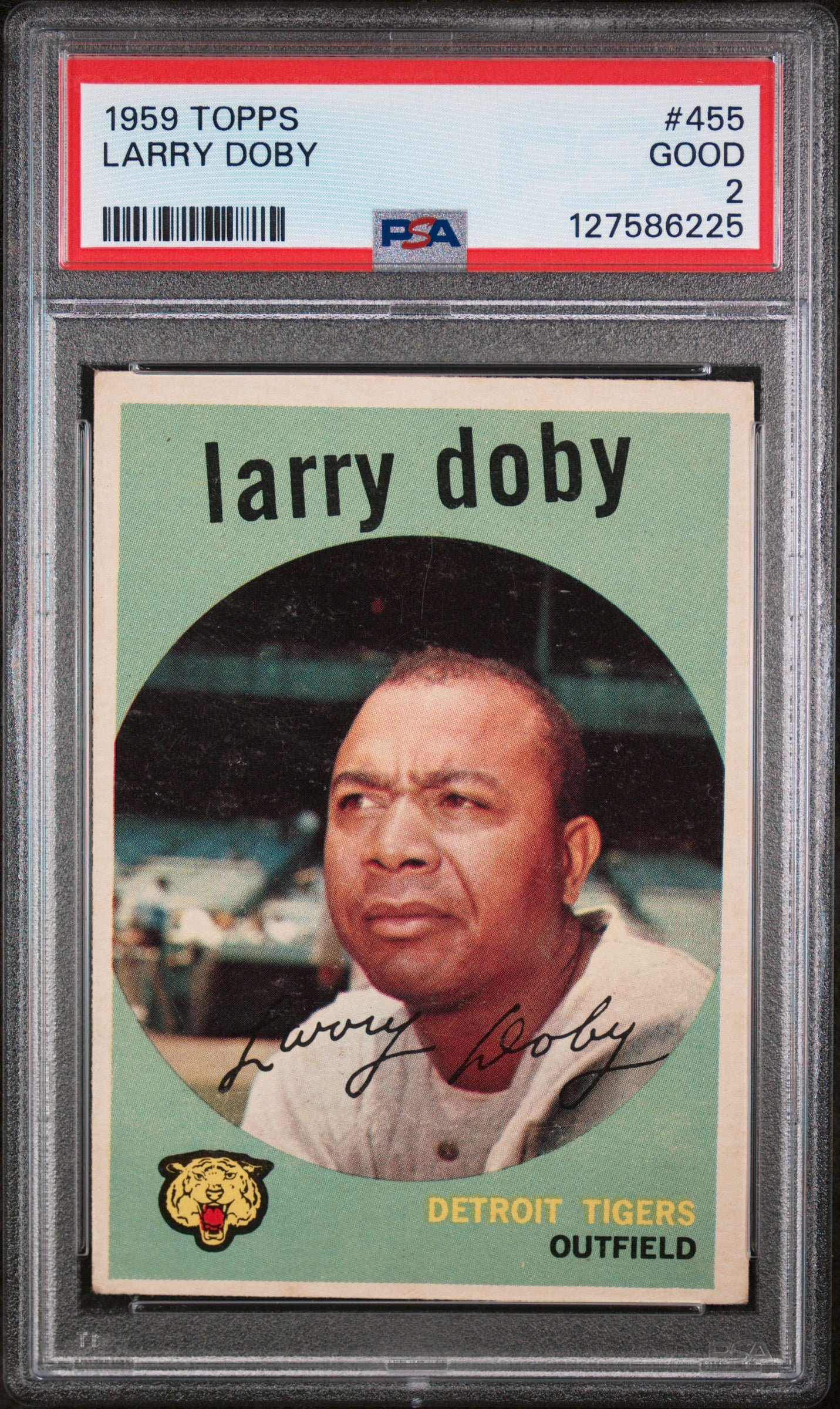 Larry Doby 1959 Topps PSA 2