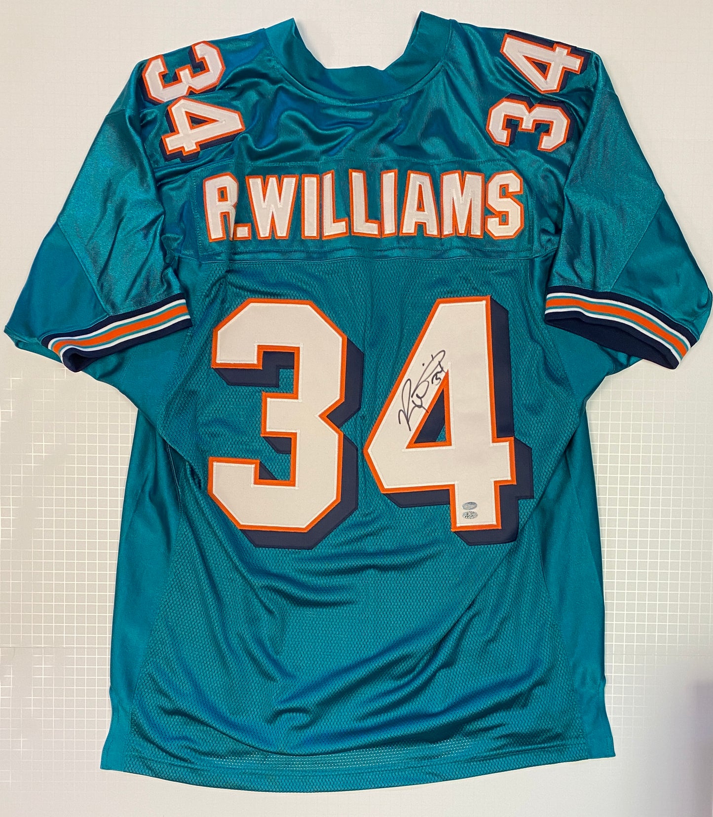Ricky Williams Signed Miami Dolphins Jersey