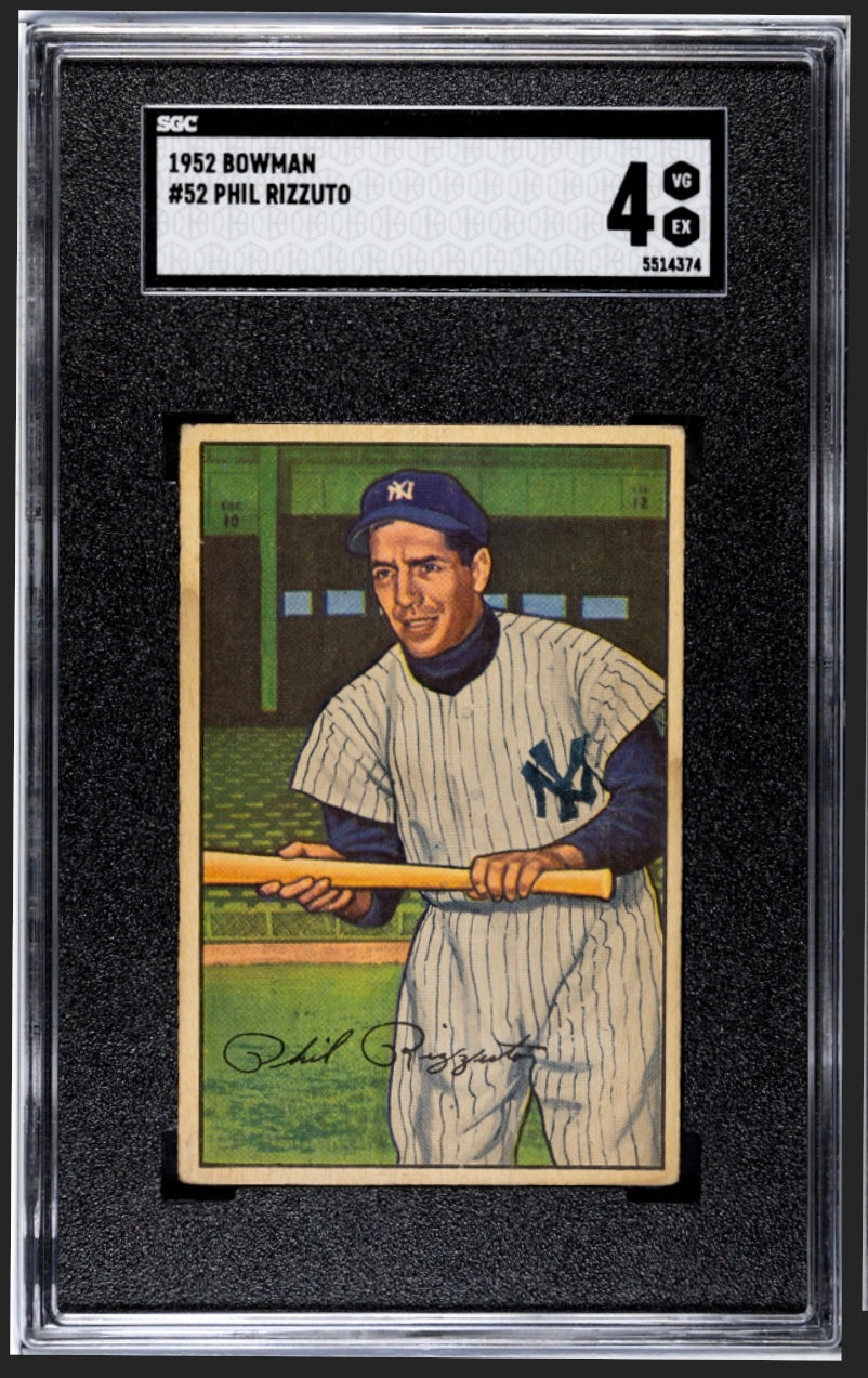 Phil Rizzuto 1952 Bowman SGC 4