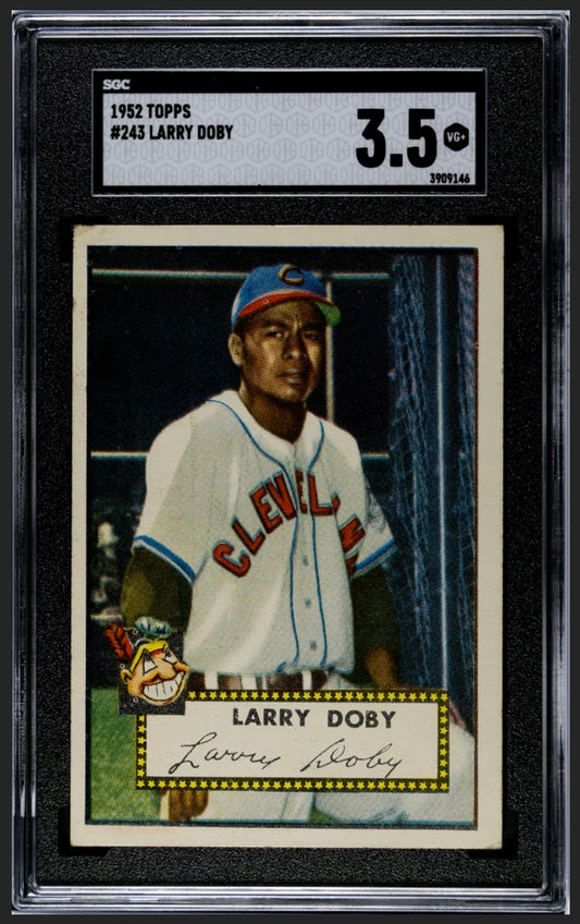 Larry Doby 1952 Topps SGC 3.5