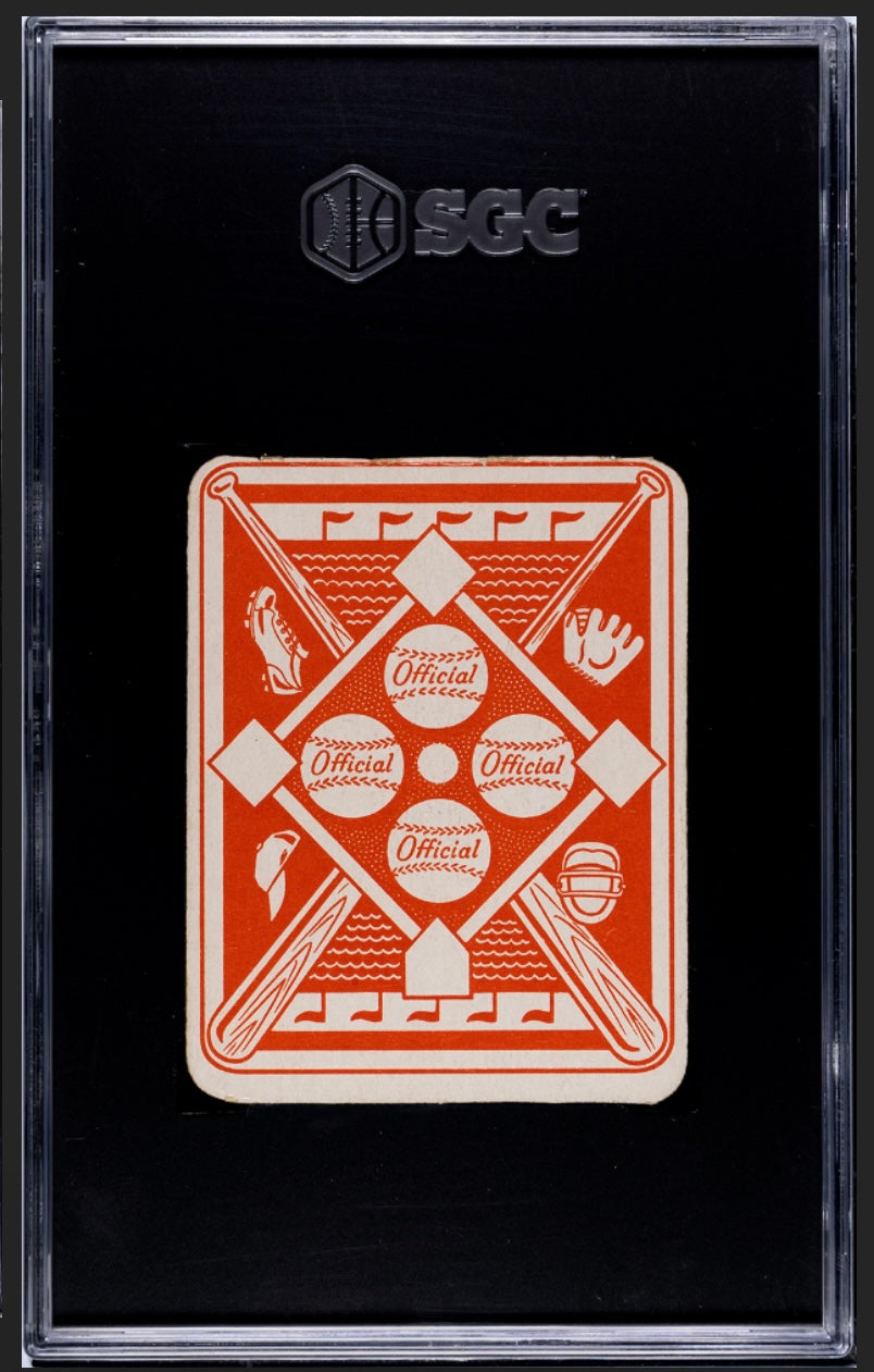 Yogi Berra 1951 Topps Red Back SGC 4.5