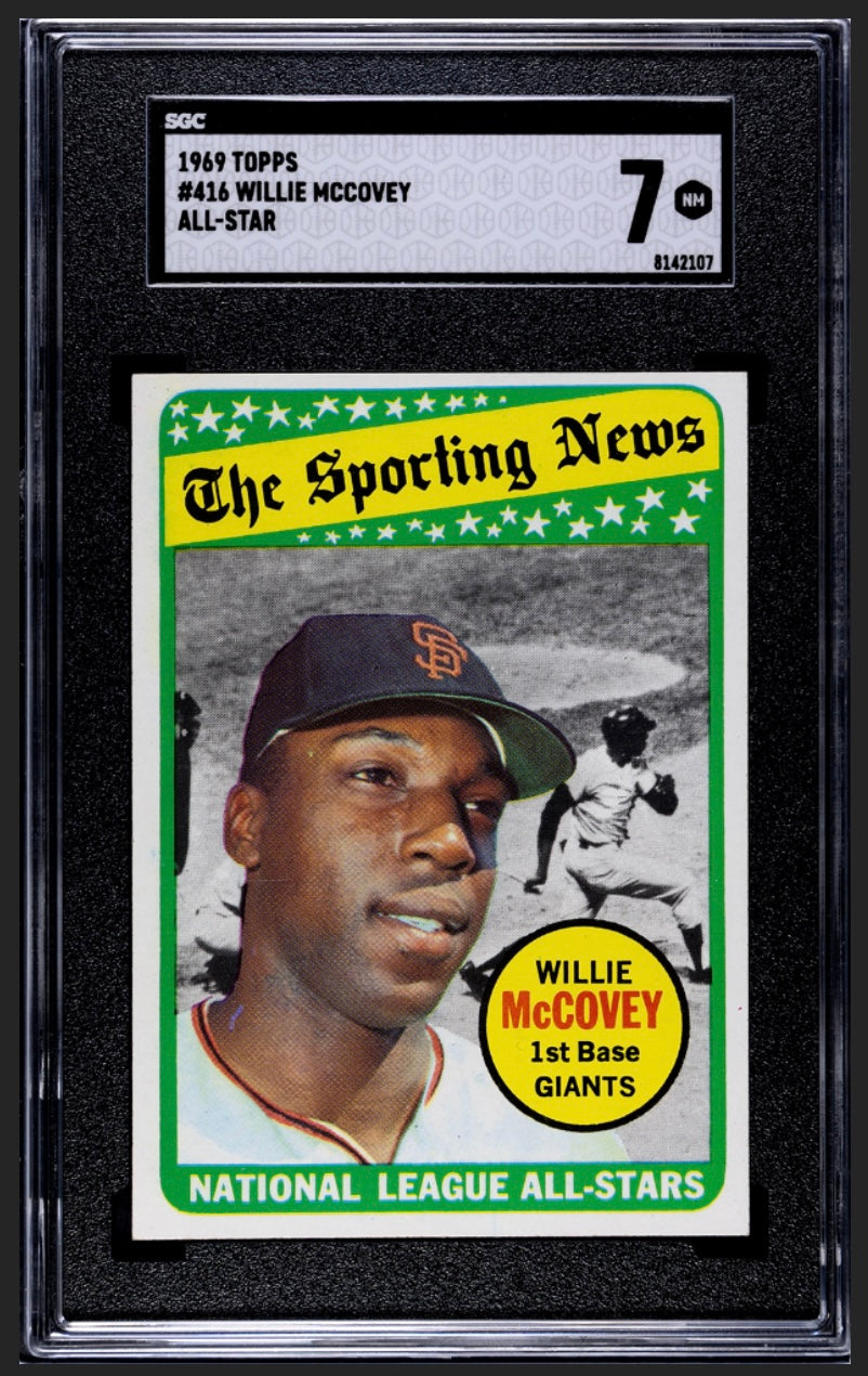 Willie McCovey 1969 Topps AS SGC 7