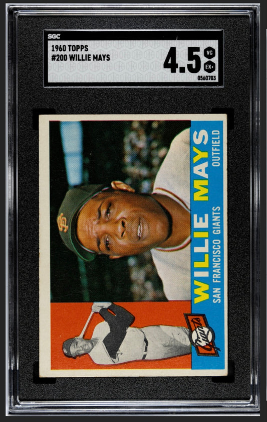 Willie Mays 1960 Topps SGC 4.5
