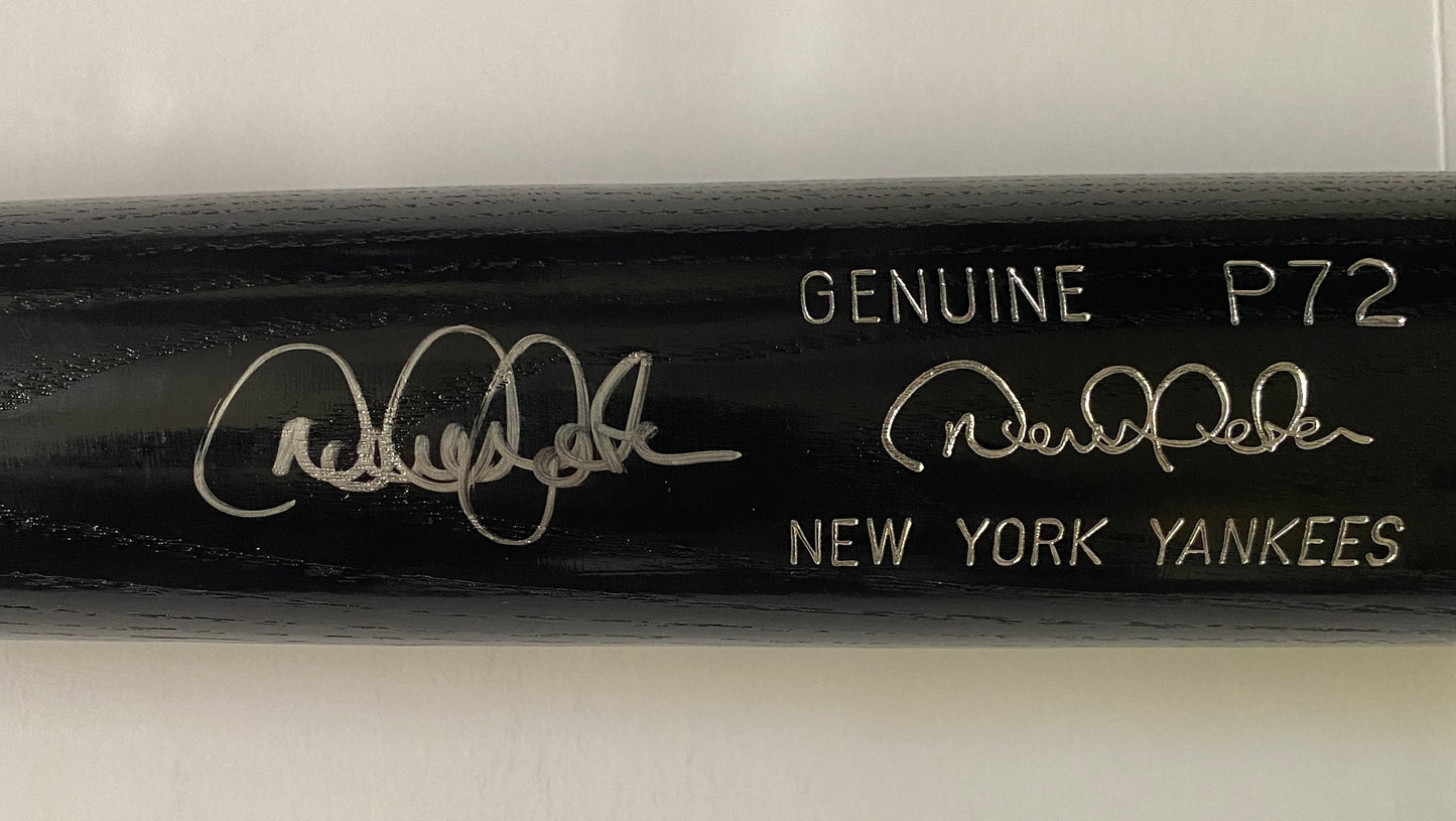 Derek Jeter Signed P72 Game Model Bat