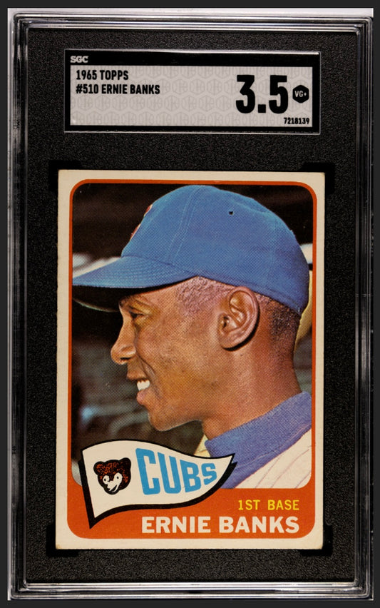 Ernie Banks 1965 Topps SGC 3.5