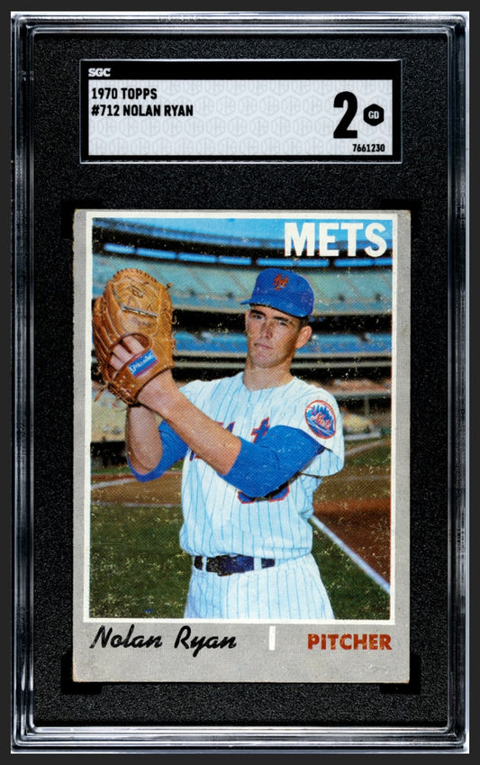 Nolan Ryan 1970 Topps SGC 2