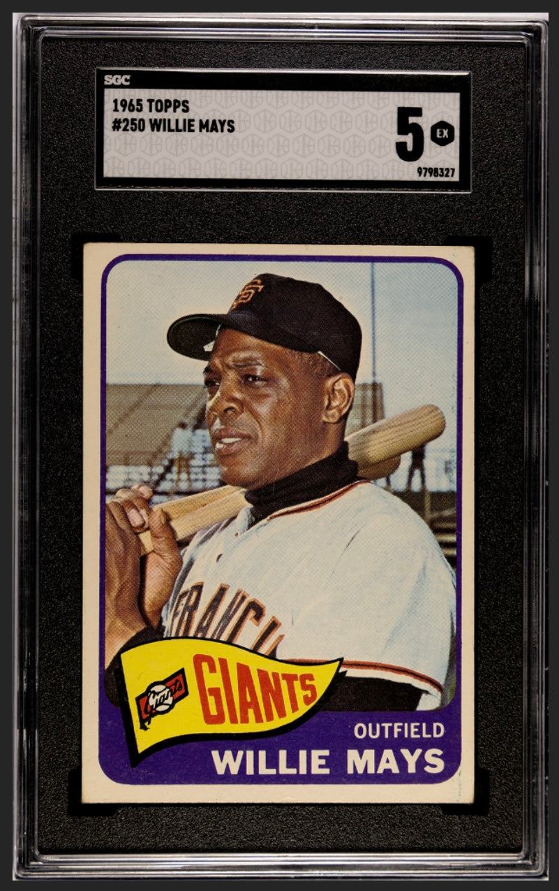 Willie Mays 1965 Topps SGC 5