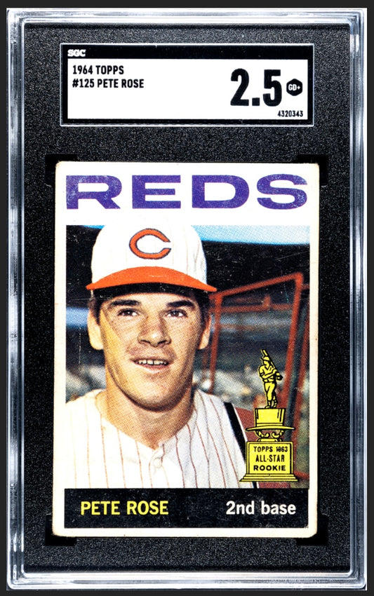 Pete Rose 1964 Topps All Star SGC 2.5
