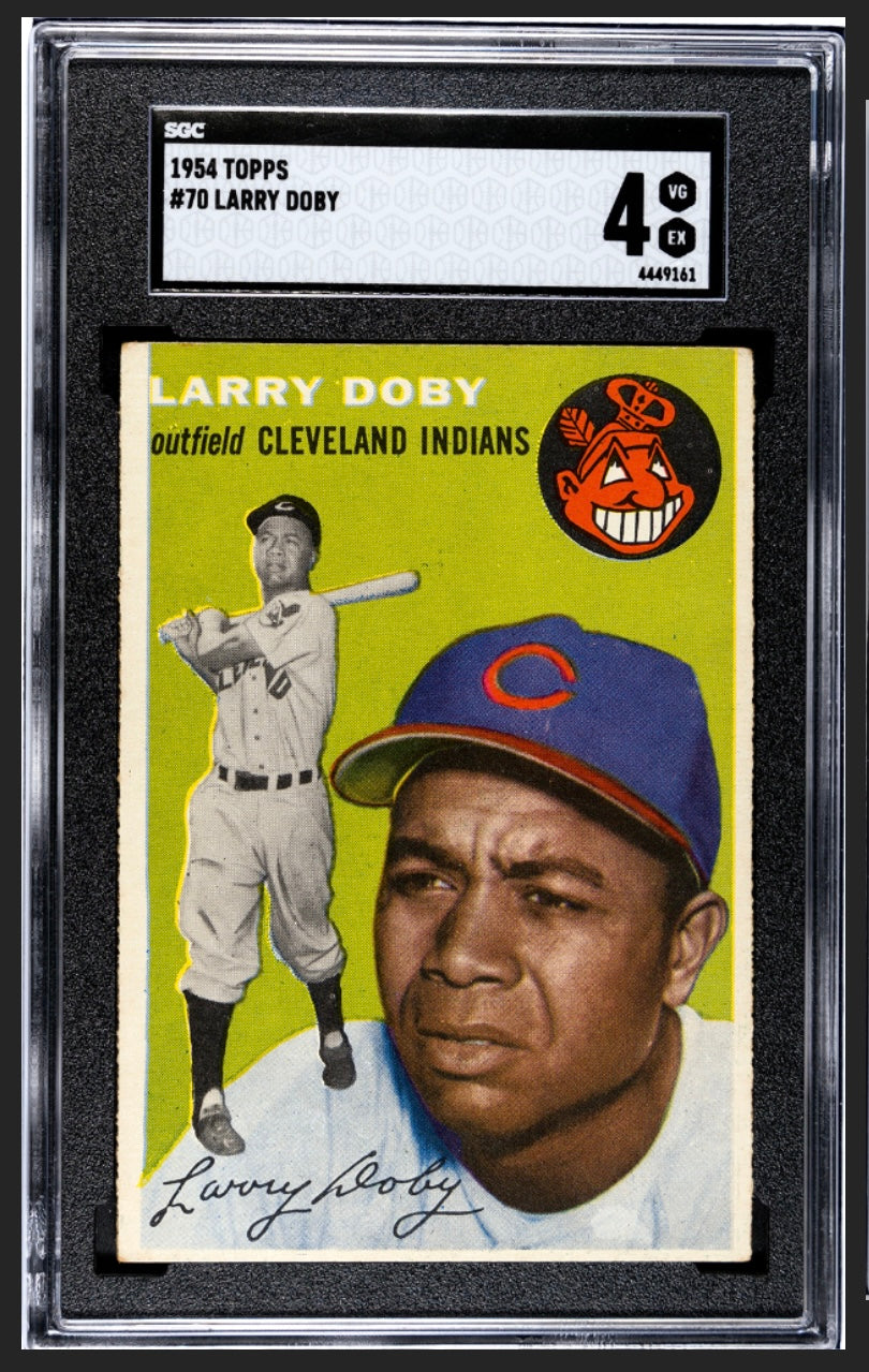 Larry Doby 1954 Topps SGC 4