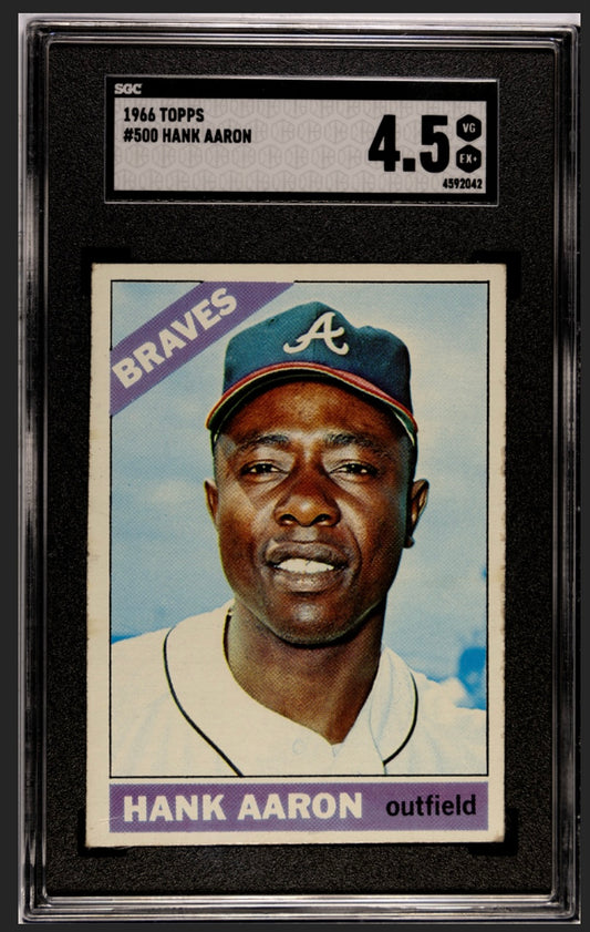 Hank Aaron 1966 Topps SGC 4.5