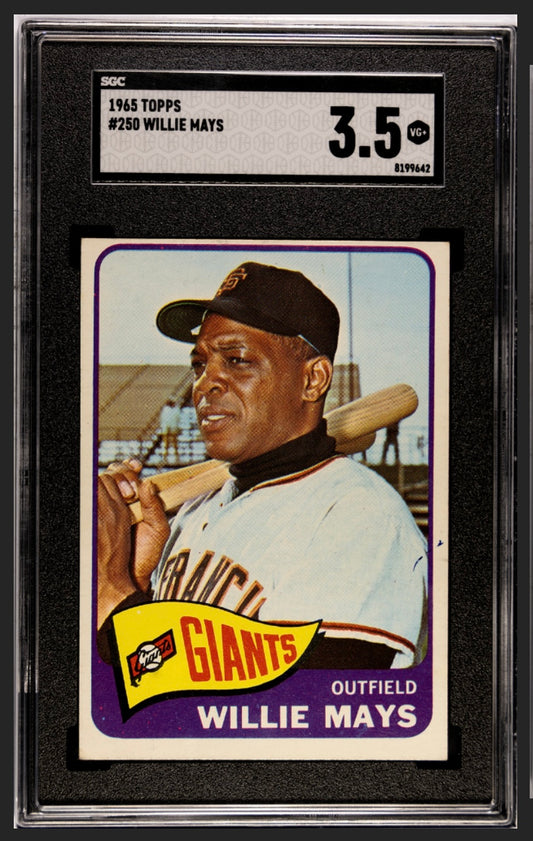 Willie Mays 1965 Topps SGC 3.5