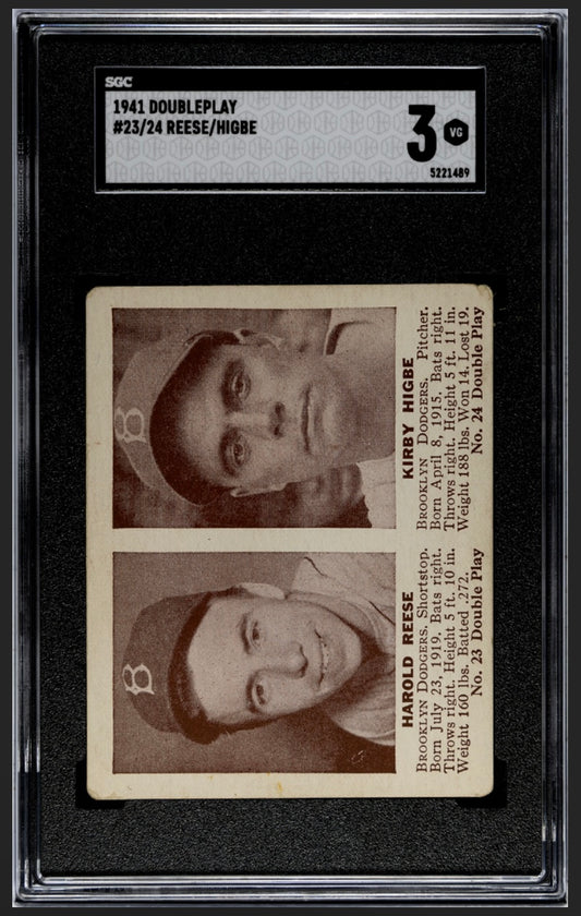 Reese/Higbe 1941 Doubleplay SGC 3