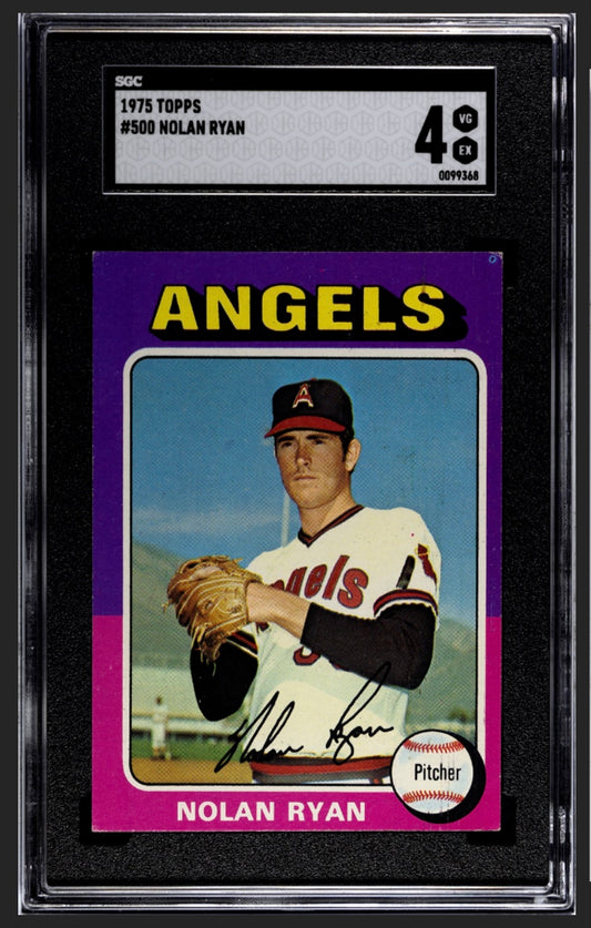 Nolan Ryan 1975 Topps SGC 4