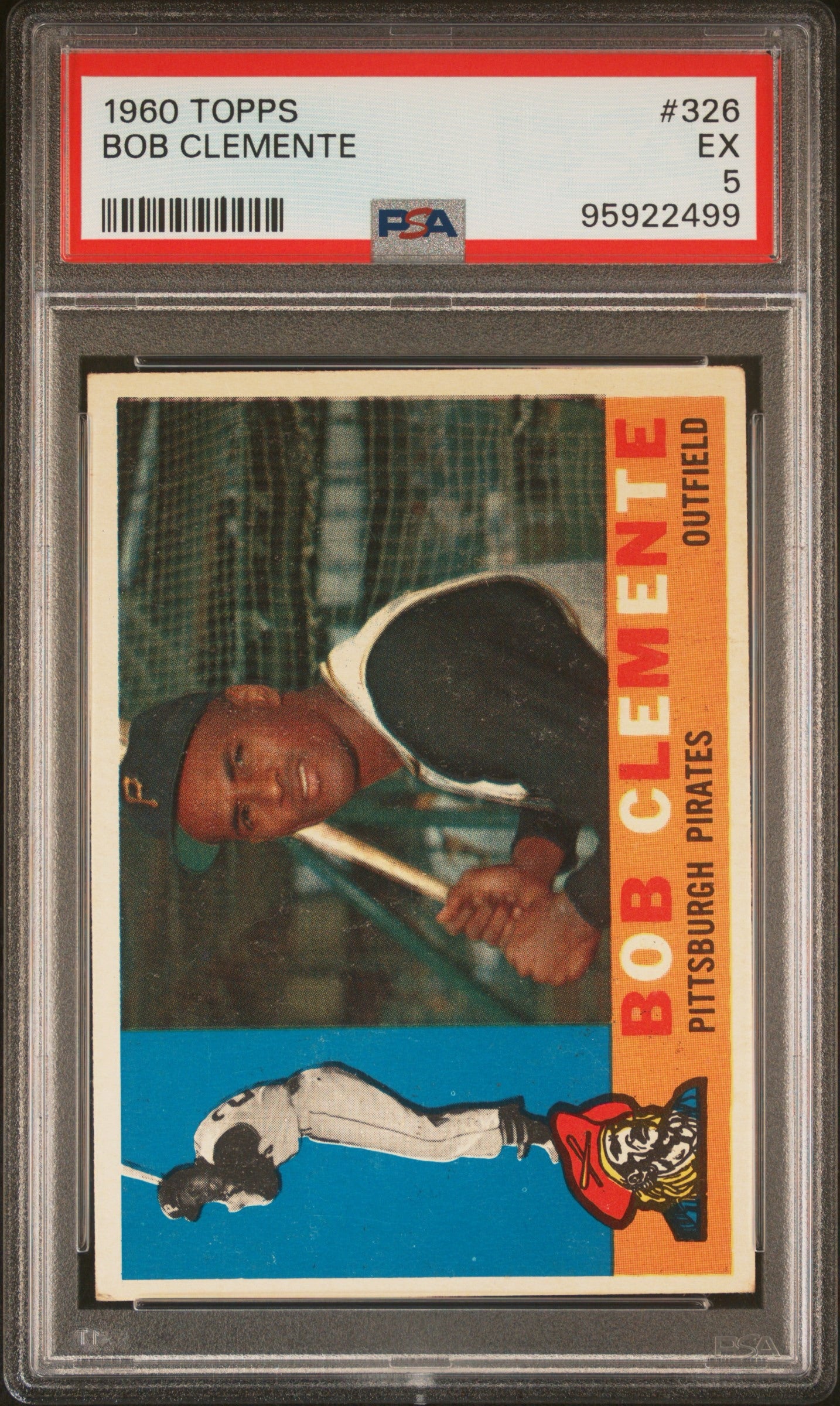 Roberto Clemente 1960 Topps PSA 5