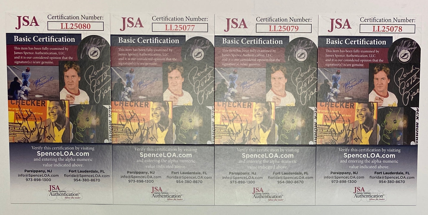 Nolan Ryan Signature Series Signed Porcelain ￼Cards