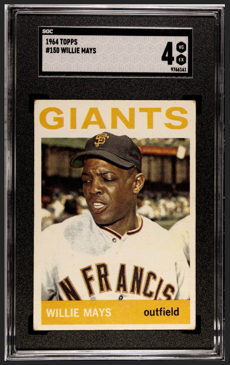 Willie Mays 1964 Topps SGC 4