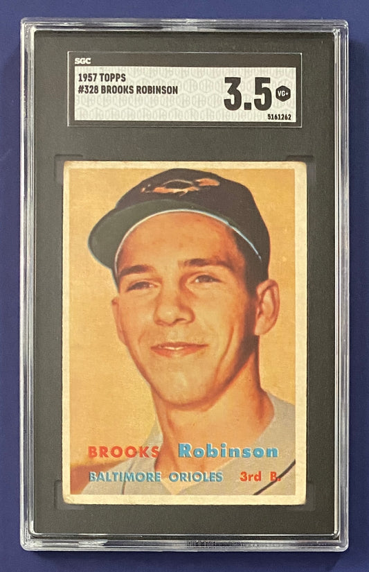 Brooks Robinson RC 1957 Topps SGC 3.5