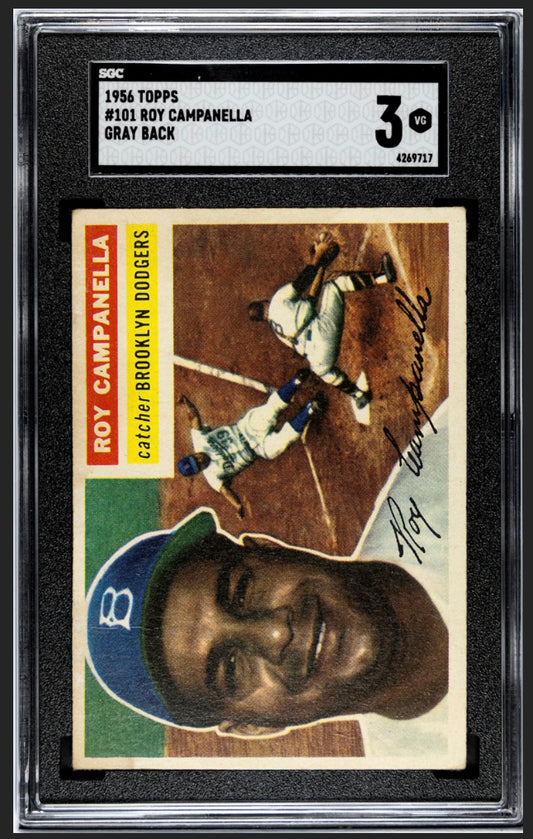 Roy Campanella 1956 Topps SGC 3