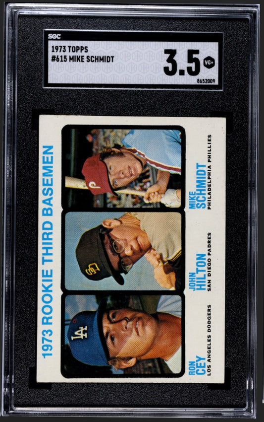 Mike Schmidt RC 1973 Topps SGC 3.5
