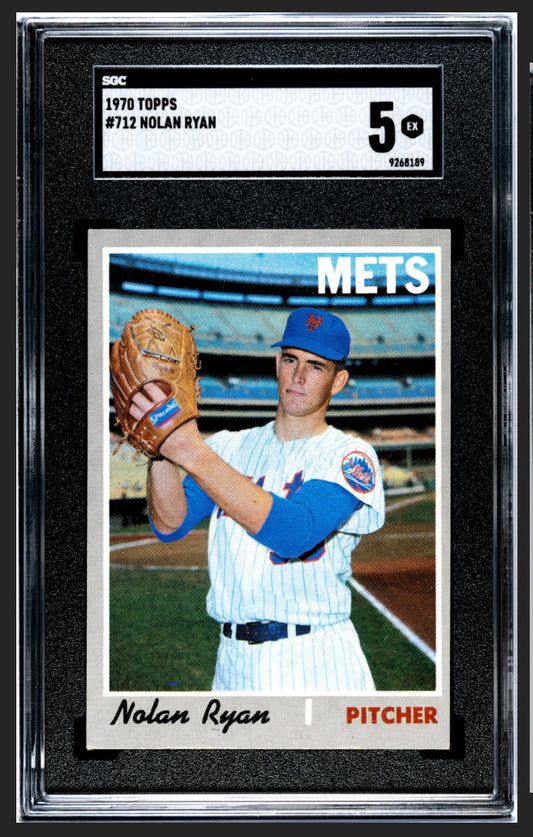 Nolan Ryan 1970 Topps SGC 5