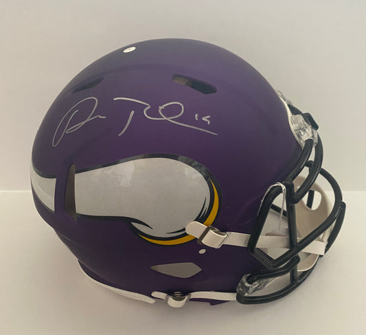 Adam Thielen Signed Minnesota Vikings Helmet