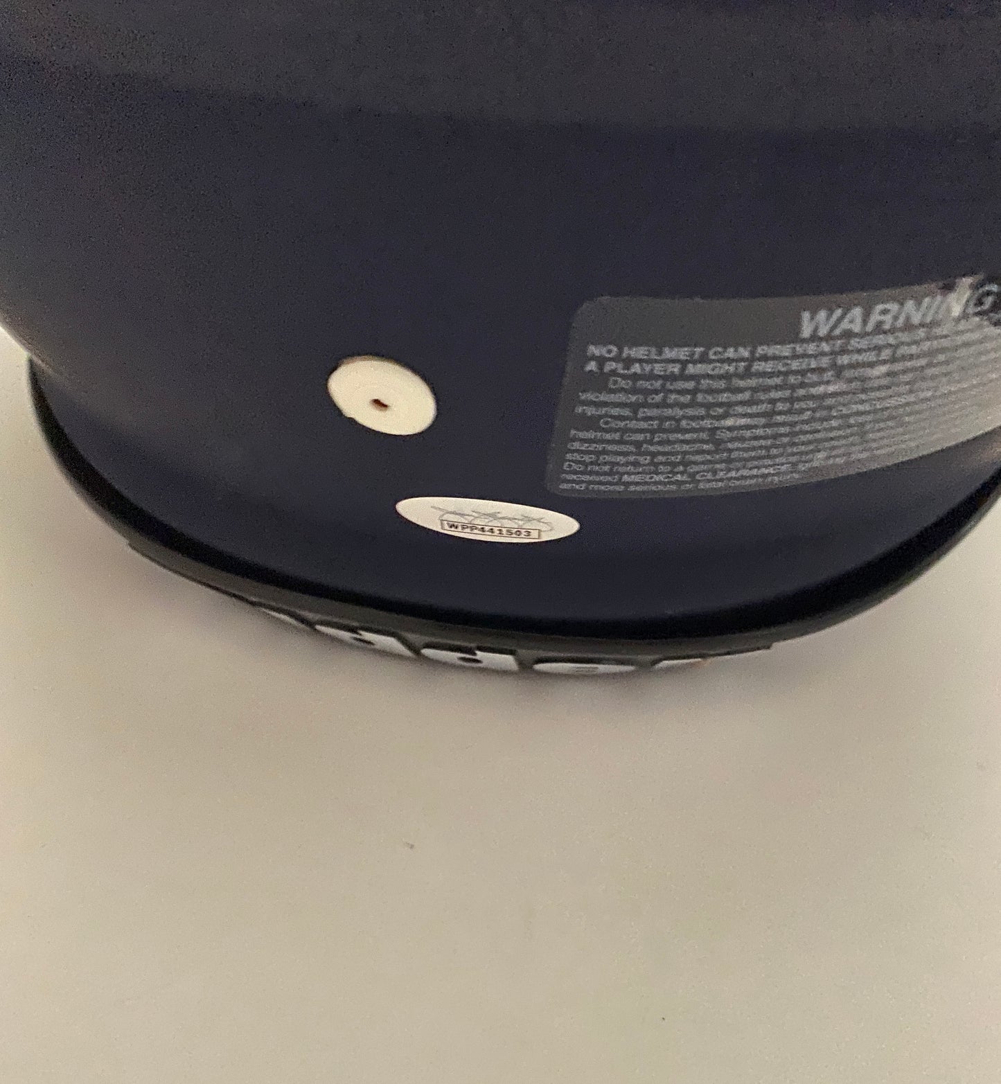 Will Grier Signed West Virginia Helmet