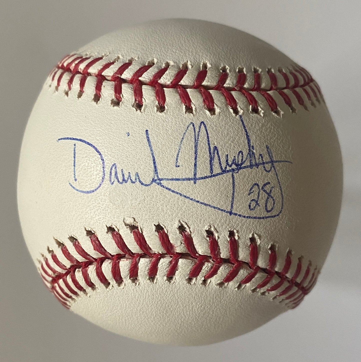 Daniel Murphy Signed Baseball Authenticated By MLB